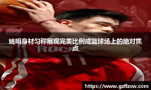 姚明身材匀称展现完美比例成篮球场上的绝对焦点